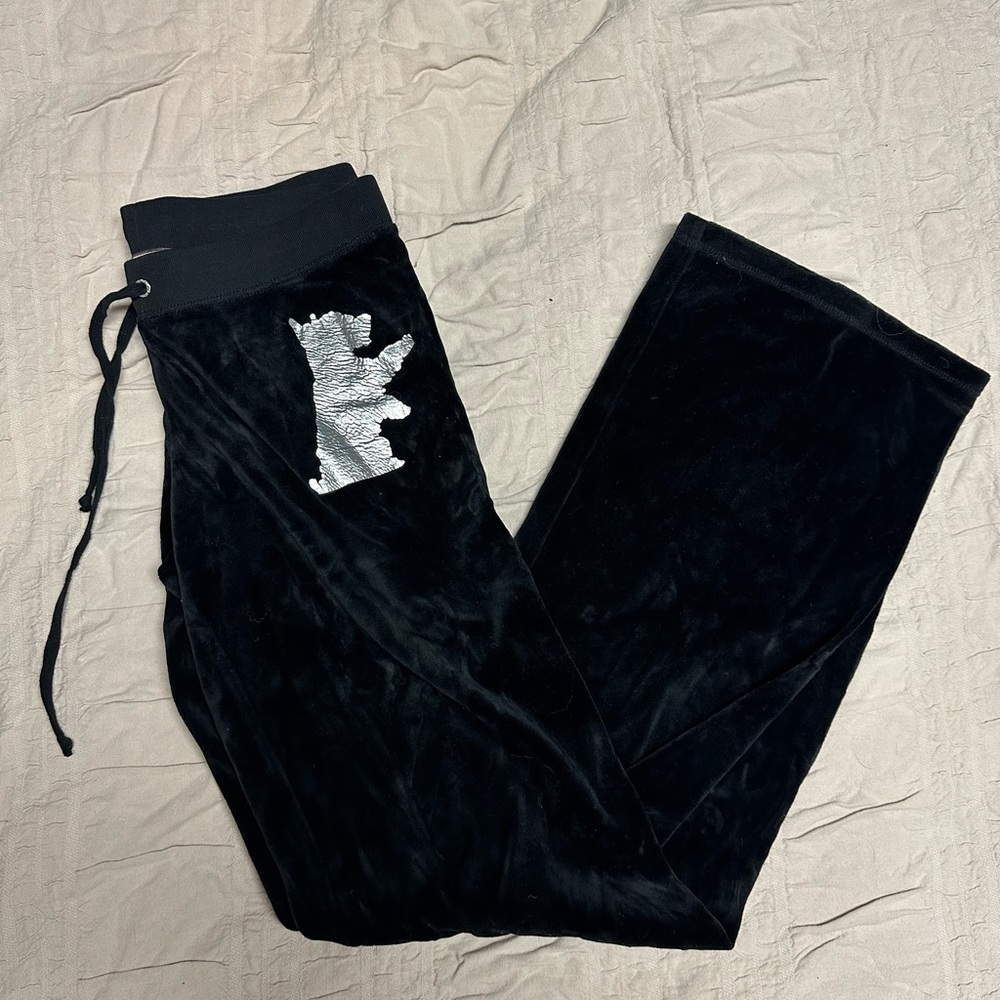 Juicy Couture Velour Scottie Pants